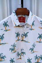 PALM ALOHA HALF SLEEVE SHIRT