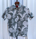 GREEN CANOPY HALF SLEEVE SHIRT